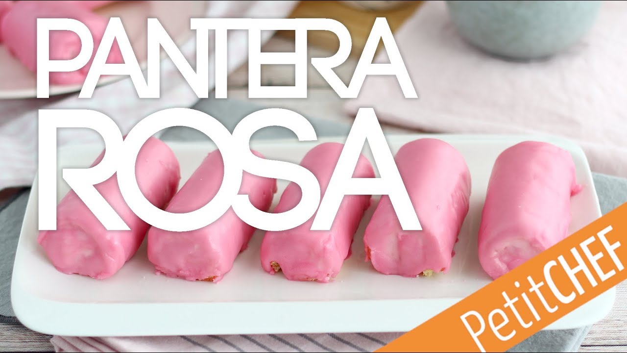 Pantera rosa caseras, mini brazos de gitano de fresa | Petitchef