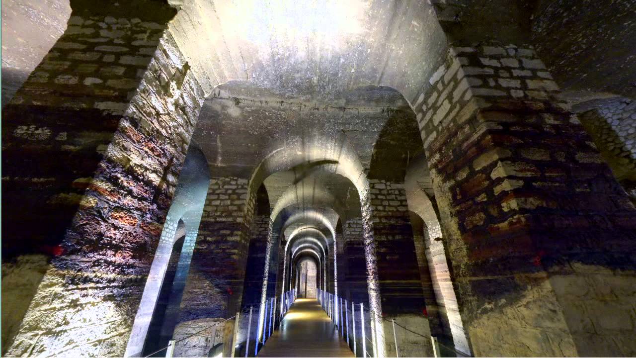 Ricostruzione 3D del Cisternone romano di Formia