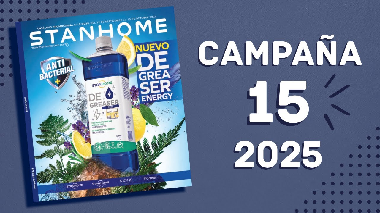 CATÁLOGO STANHOME CAMPAÑA 15 2025 MÉXICO