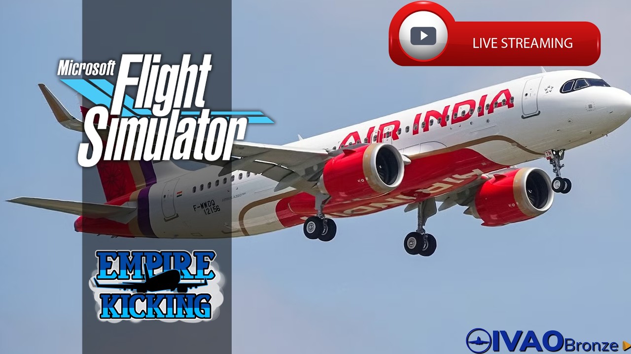 ✈️Asia Explorer Flight✈️|🌍Air India A320 Multi-Leg Adventure🌍|📡IVAO📡| @empirekicking9941