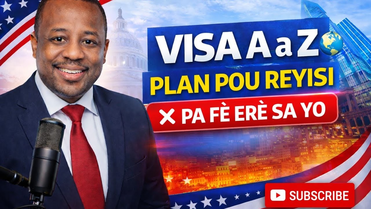 Planifikasyon & Demann Visa A a Z 🌍 | Gid Konpl&egrave; Pou Reyisi Nenp&ograve;t Visa