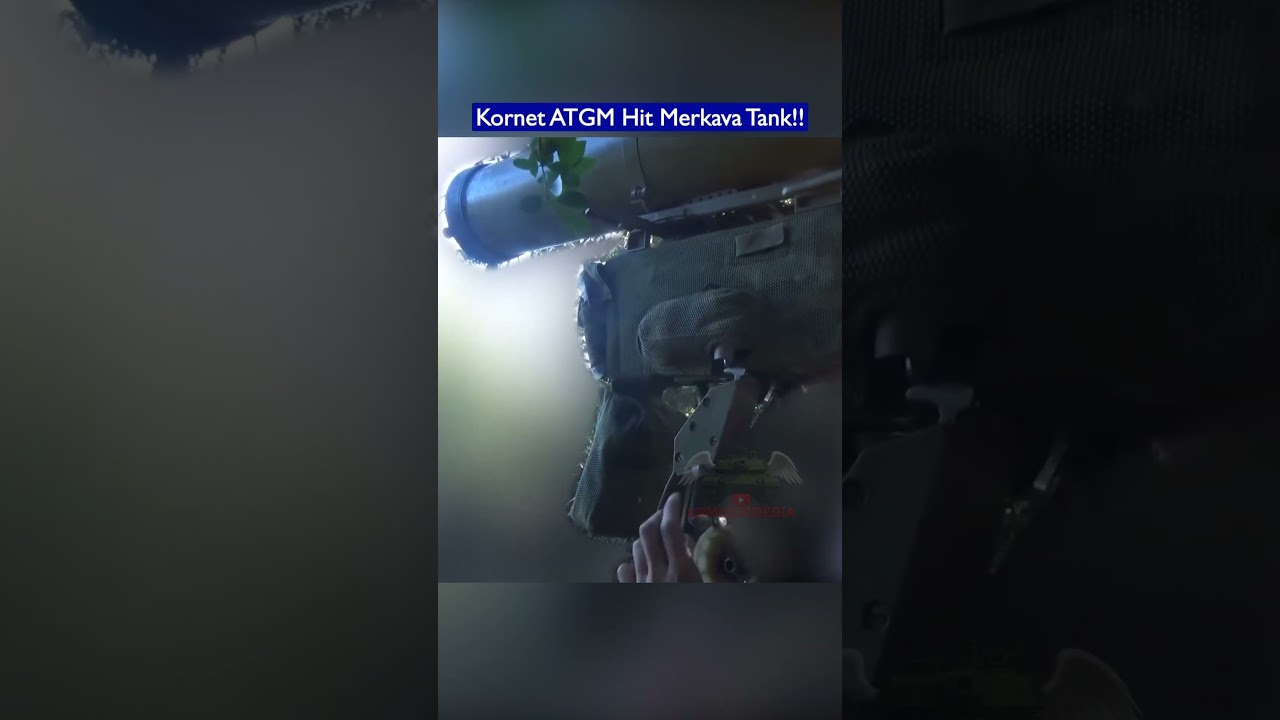 Hezbollah Kornet Missile Hits Merkava Tank Near Beaufort Castle