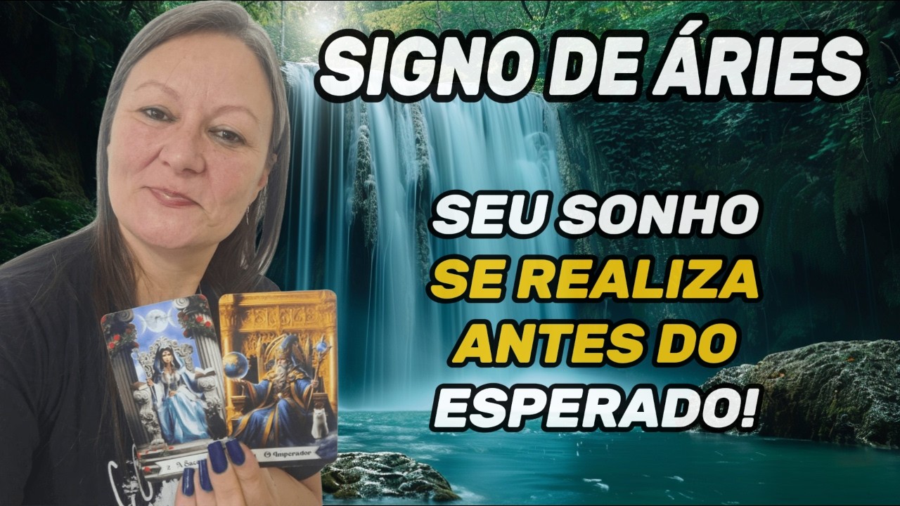 ♈ ÁRIES – 💥 VOCÊ NÃO IMAGINA O QUÃO PERTO ESTÁ! SEU SONHO CHEGA ANTES DO ESPERADO! ✨
