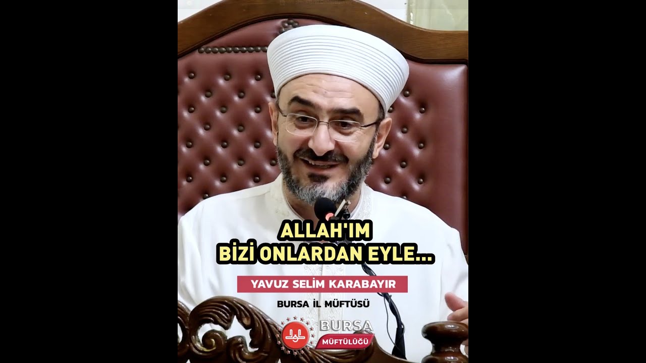 ALLAH'IM BİZİ ONLARDAN EYLE...