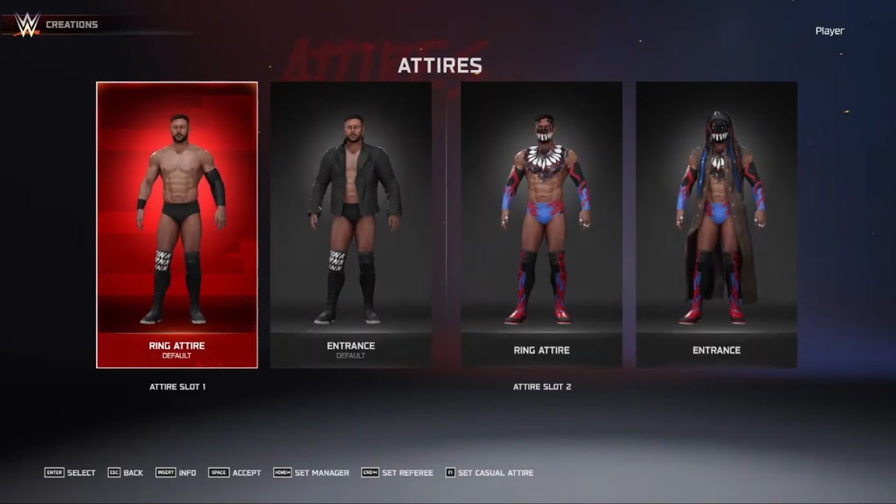 How to create Finn Balor '16 with demon version in WWE 2K25 (offline)