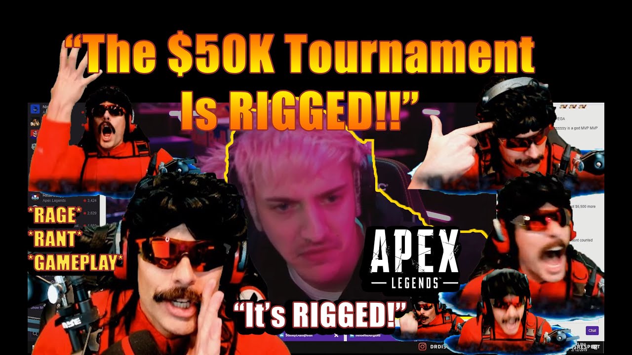 DrDisrespect's $50K Apex Legends TOURNAMENT! - ROASTS, RAGES, & Funny Moments! (Timestamps + Chat)