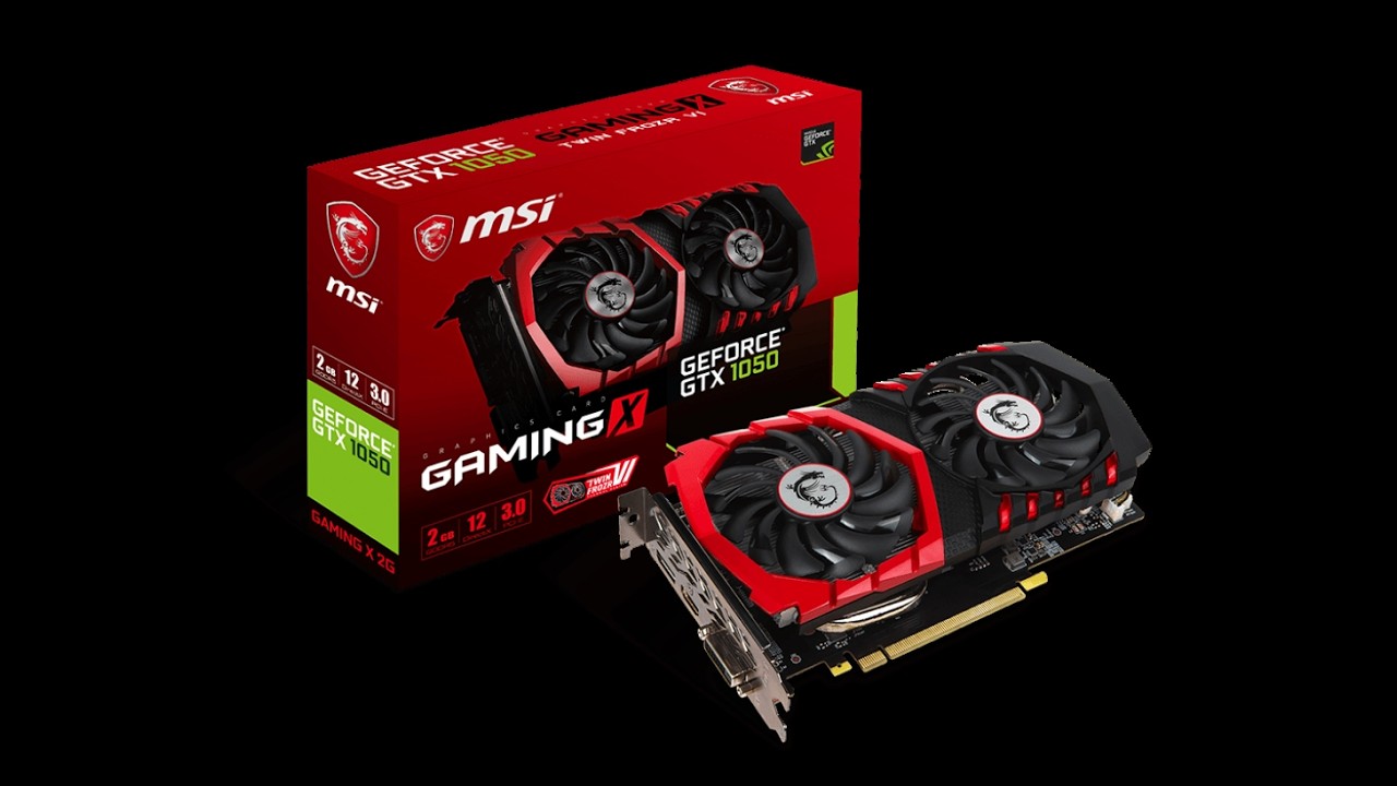 MSI GTX 1050 Gaming X 2GB