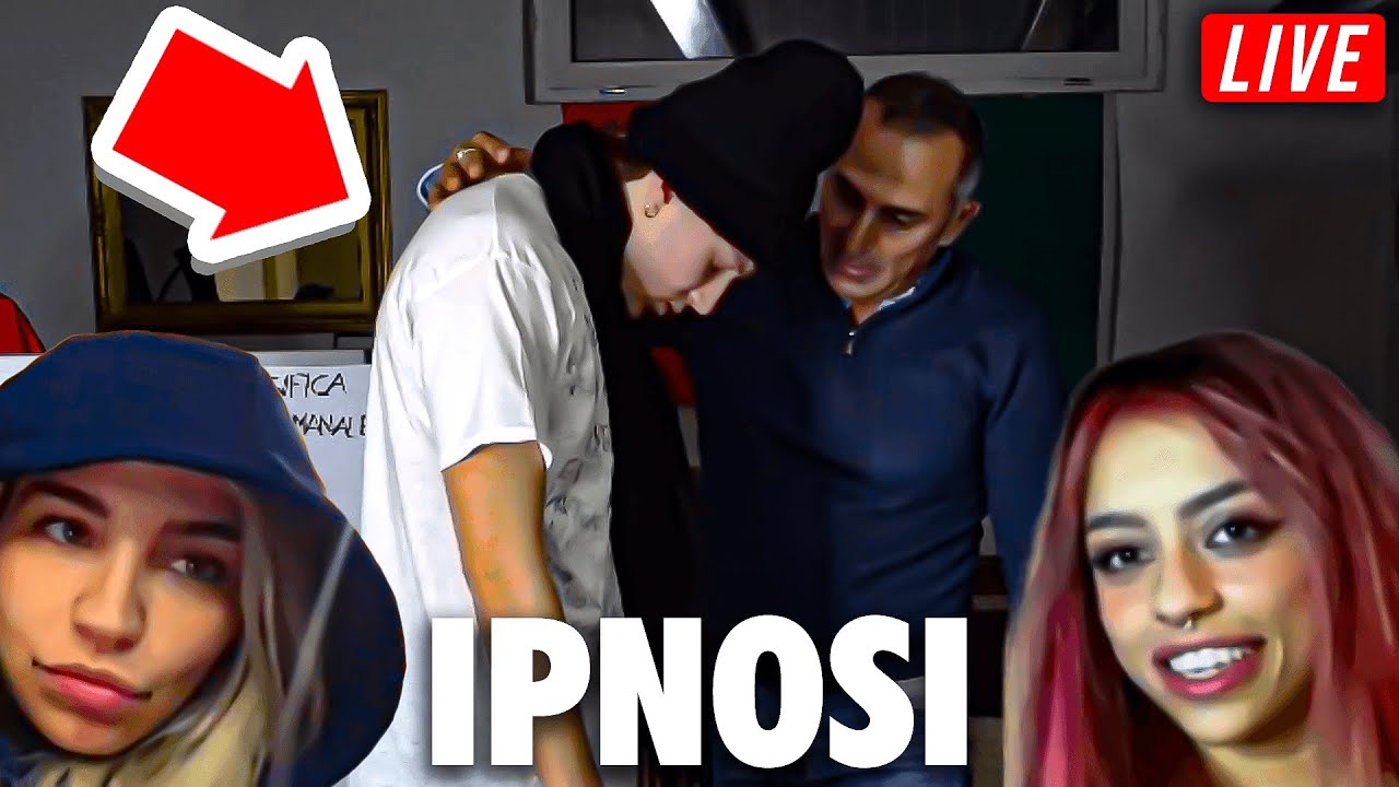 Rosso Viene IPNOTIZZATO In Live Con Fishball e Cristina Bertevello!