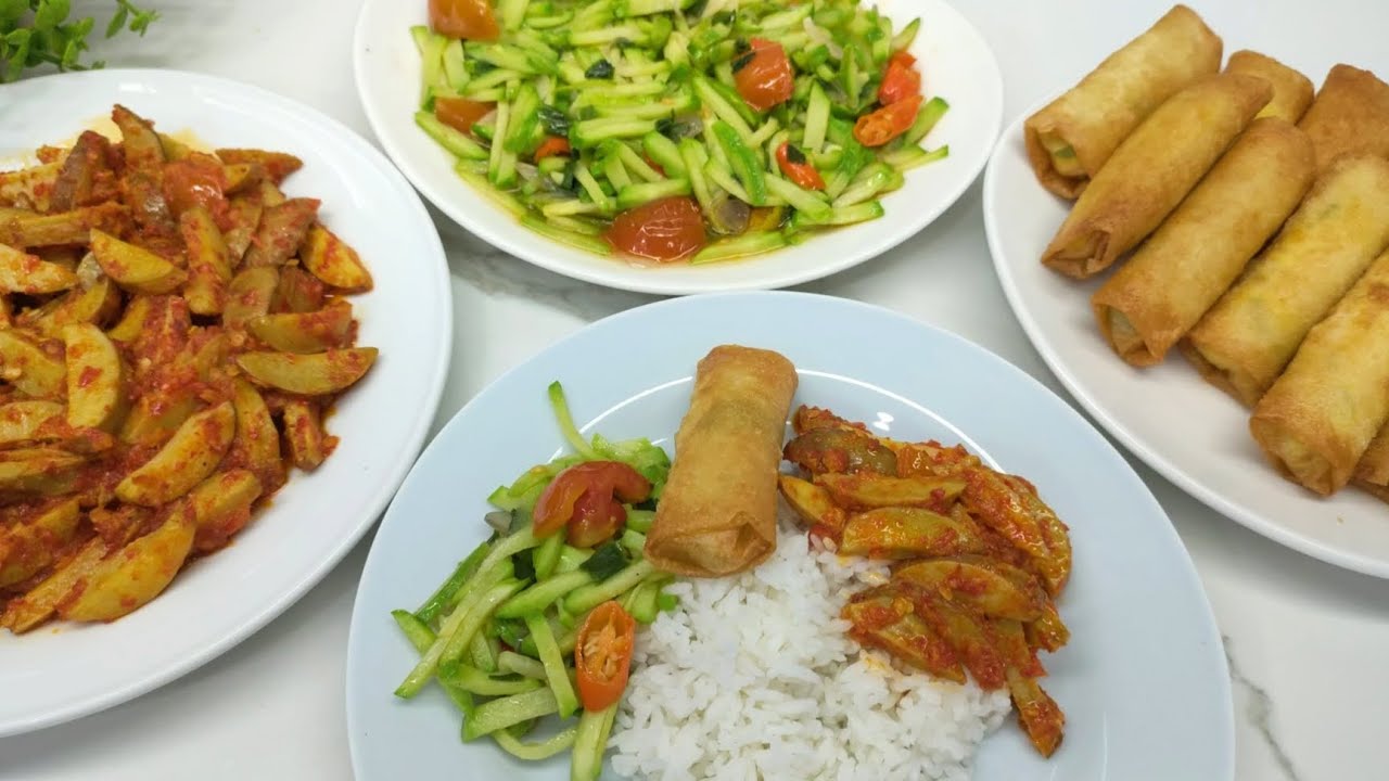 MENU HARIAN (Part 4) SAMBAL GORENG JENGKOL, TUMIS LABU SIAM, MARTABAK TAHU WAJIB COBA
