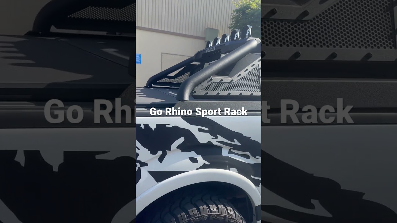 Go Rhino Sport Rack &bull; Roll Bar&bull; LED Lights - 2011 Ford F-150