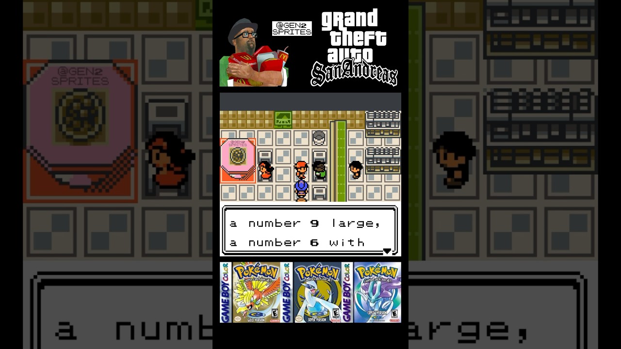Pokémon X GTA San Andreas | Big Smoke Order 【GBC Version】