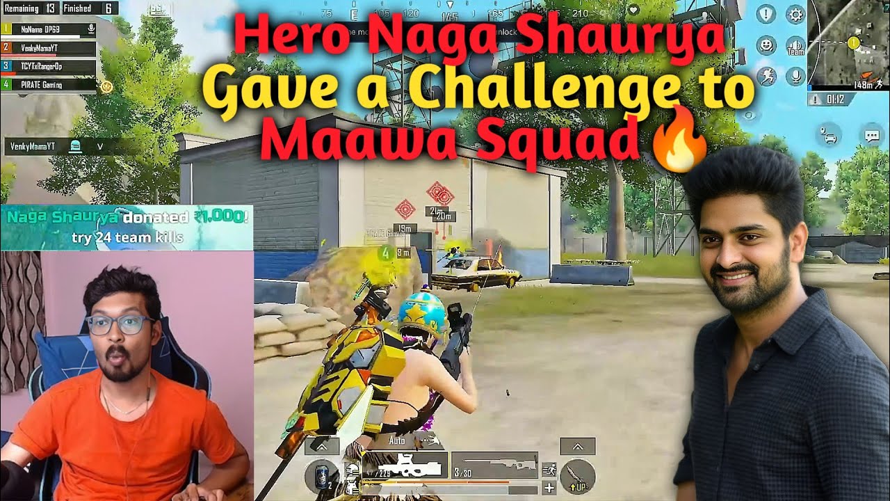 TollyWood Hero Naga Shaurya Gave a Challenge to Telugu Guy🥵🥵