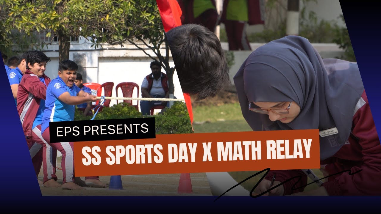 Presenting🏅”The Senior School Sports meet X Inter House Math Relay” 🏅