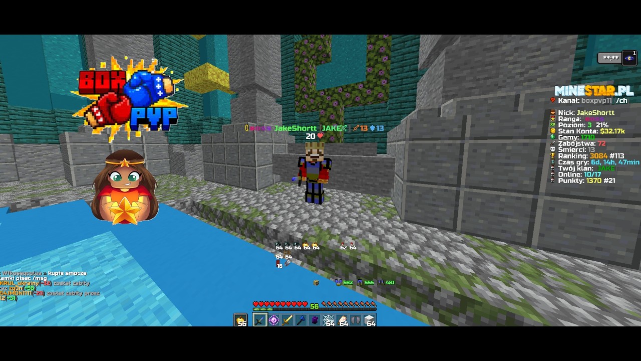 Dominacja Najlepszym Mieczem Na Serwerze  | MINESTAR 2.0 | BOXPVP |