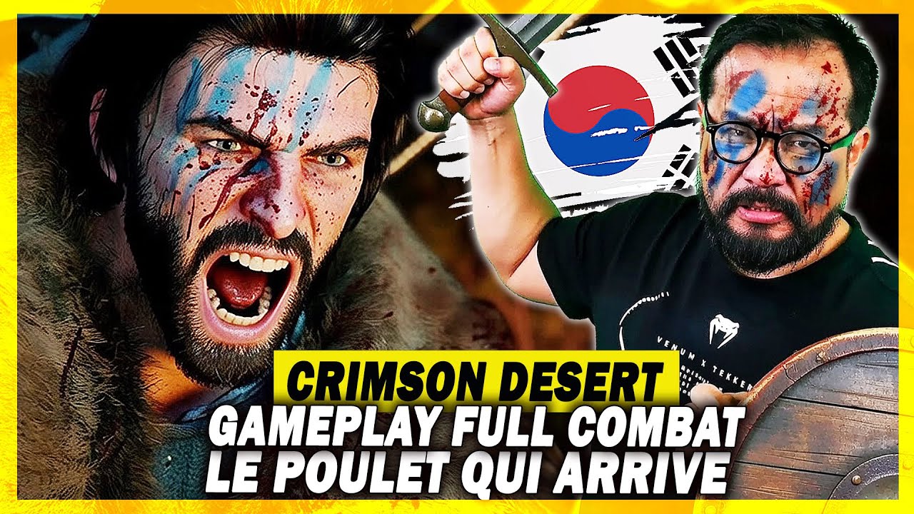 CRIMSON DESERT : j'ai du GAMEPLAY FULL COMBAT à vous montrer, c'est ÉNERVÉ ! 🤯​