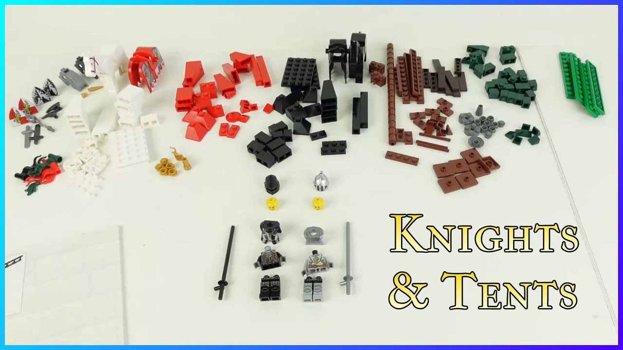 Speed Build: LEGO 10223 Kingdoms Joust - Knights and Tents
