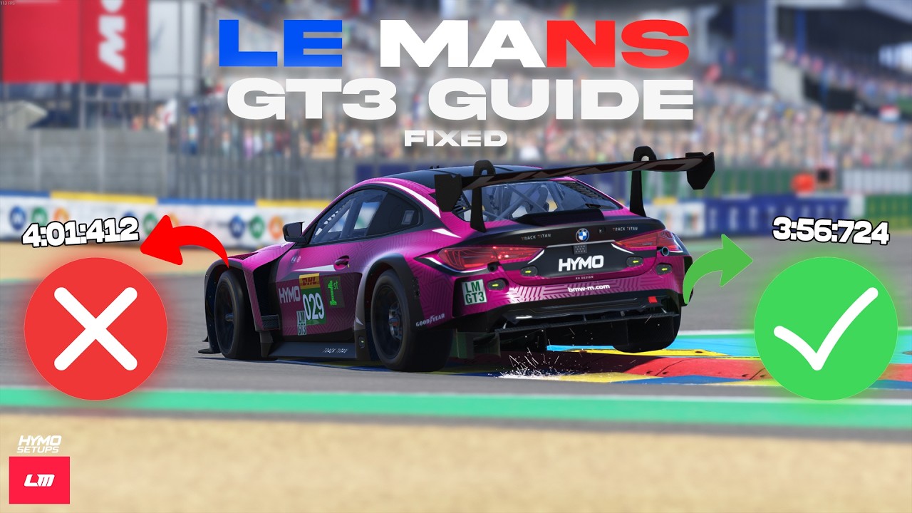HOW TO DO LE MANS IN LE MANS ULTIMATE | GT3 Track Guide & Tips