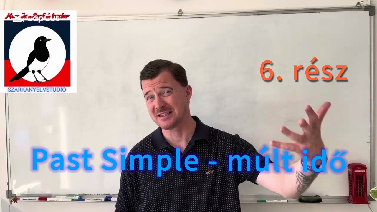 Angol újrakezdőknek – Lépésről lépésre 6. rész – Egyszerű múlt (Past Simple)