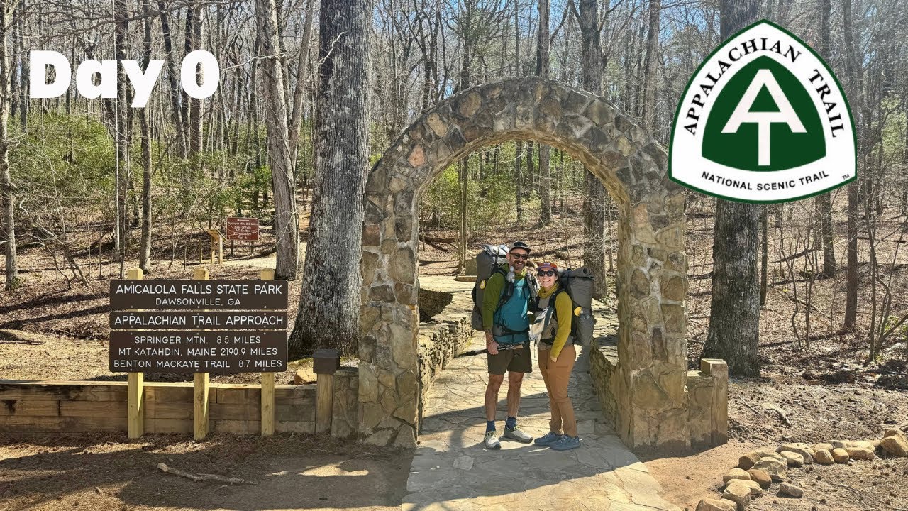 Day 0 - The Arch at Amicalola to the Lodge! | AT thru hike 2024