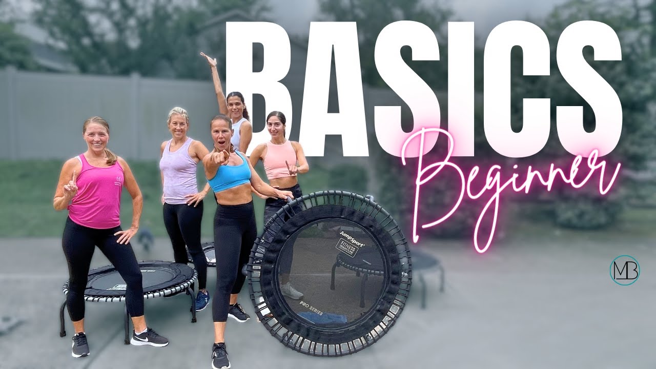 15 MIN Rebounding BASICS | Beginner Trampoline Challenge | DAY 1