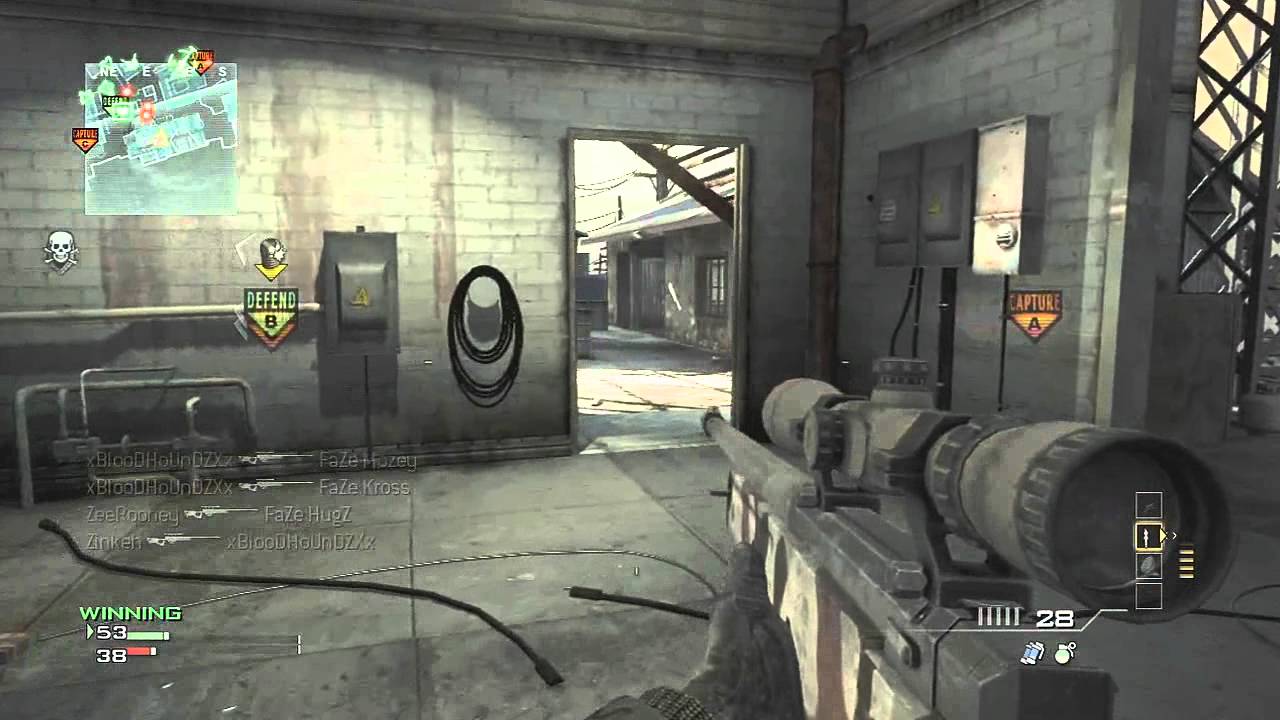 Modern Warfare 3: (81-6) AMAZING SNIPER MOAB Gameplay!  FaZe Heist