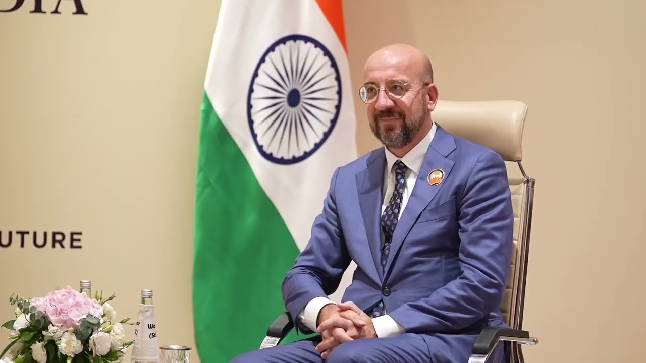 PM Modi holds bilateral meeting with EU President Ursula von der Leyen & EC President Charles Michel