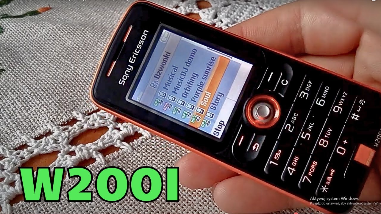 Обзор Sony Ericsson W200i / Рингтоны / Игры / Аккумулятор