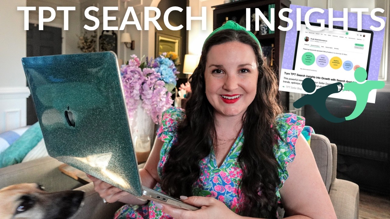 Using TPT's (new!) Search Insights for SEO Keyword Research