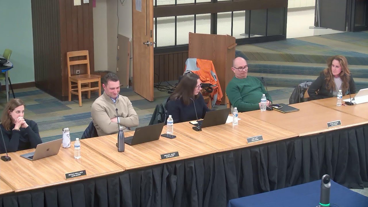 Weston Board Of Education Meeting 3/16/2026