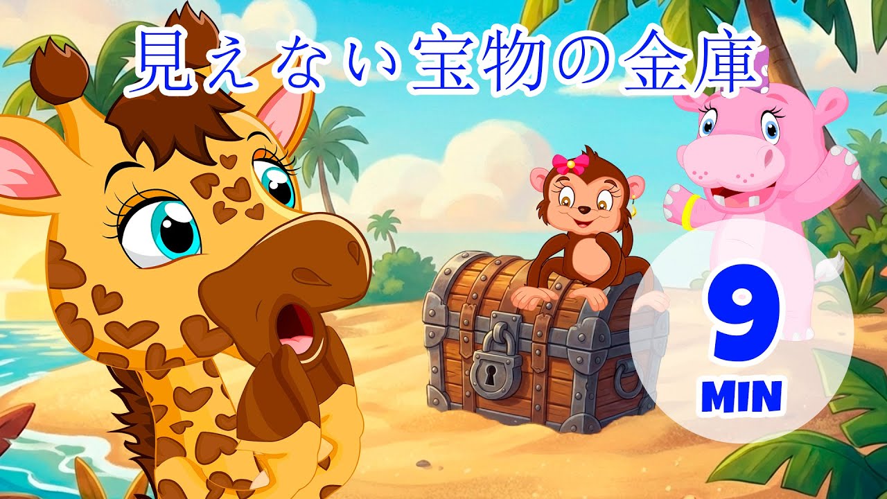 見えない宝物の宝庫 - 9分 Giramille | 童謡と子供向けの歌