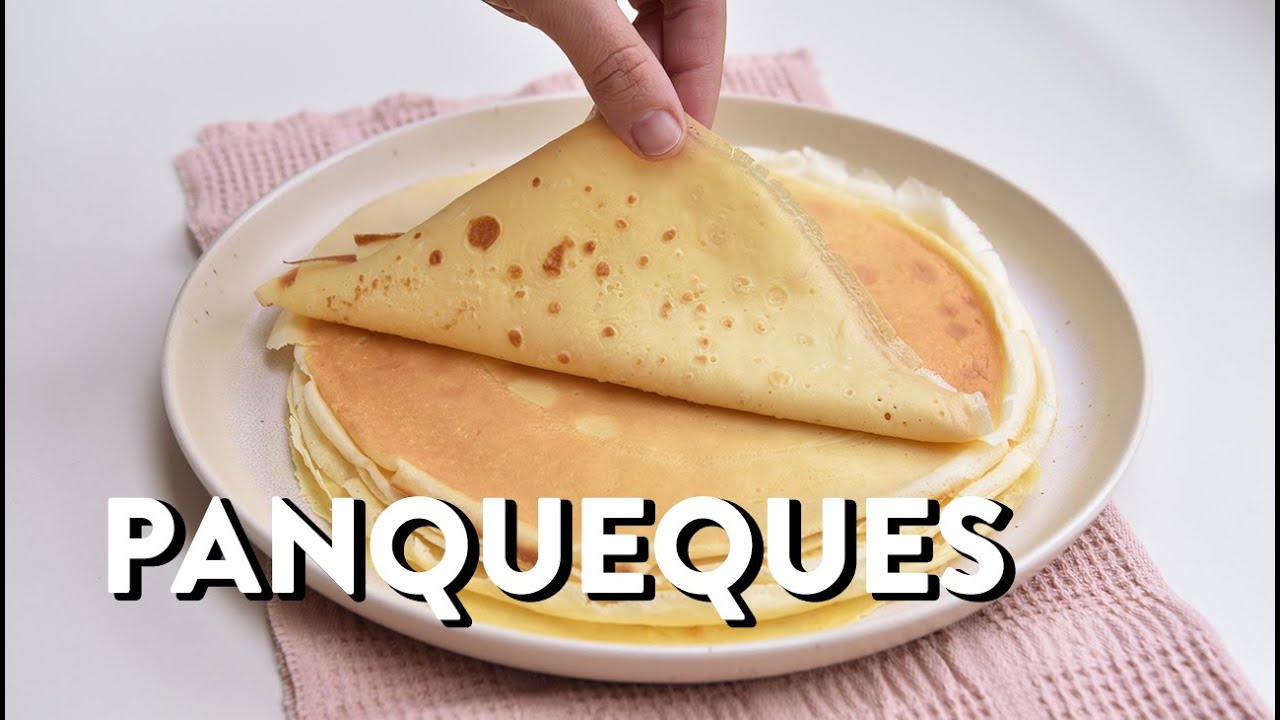 Receta b&aacute;sica de panqueques que sirve para rellenos dulces o salados!