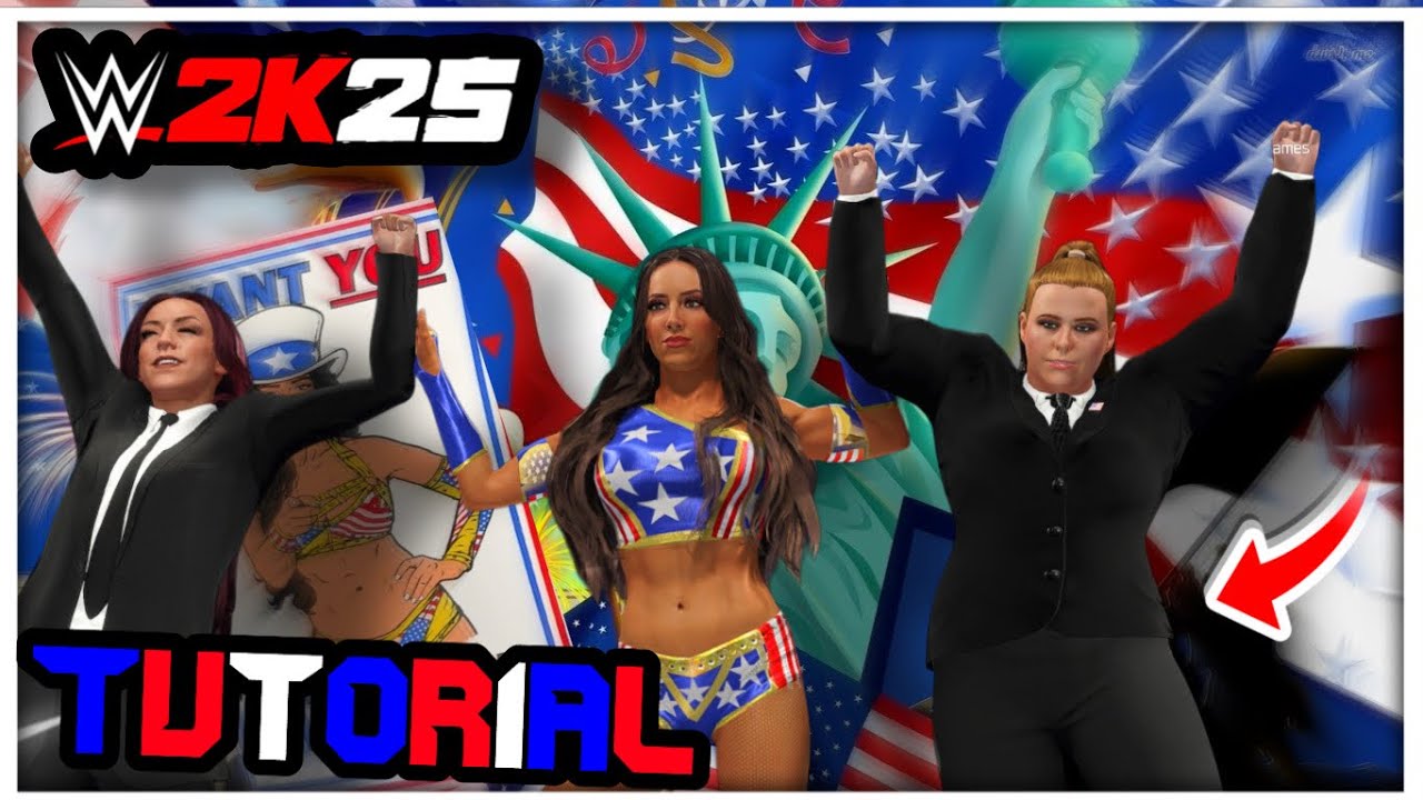 WWE 2K25: Как получить секретный командный бой Хервиса, Челси Грин, Пайпер, Нивена и Альбы Файр (...
