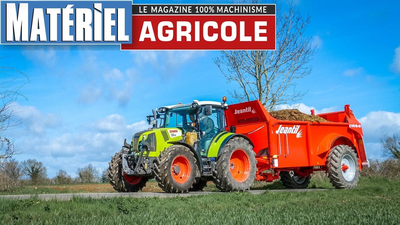 Test drive Claas Arion 460 by Matériel Agricole