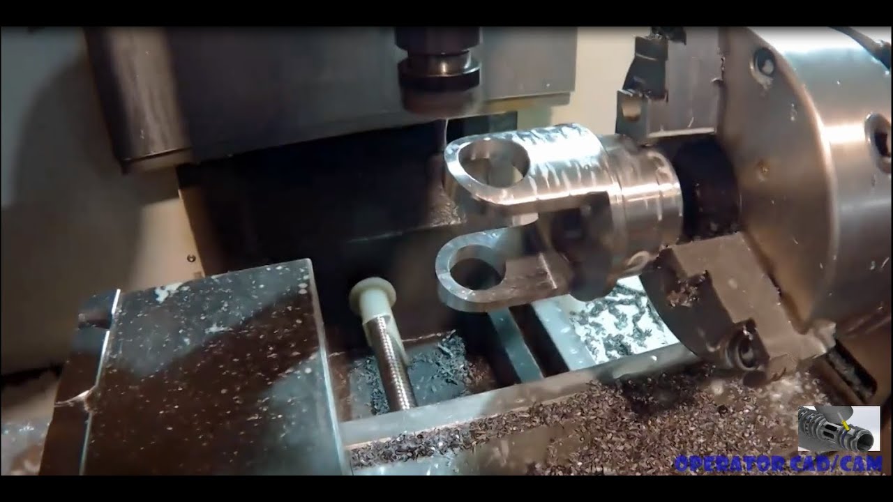 Многоосевая фаска 4-Axis ! SolidCAM!