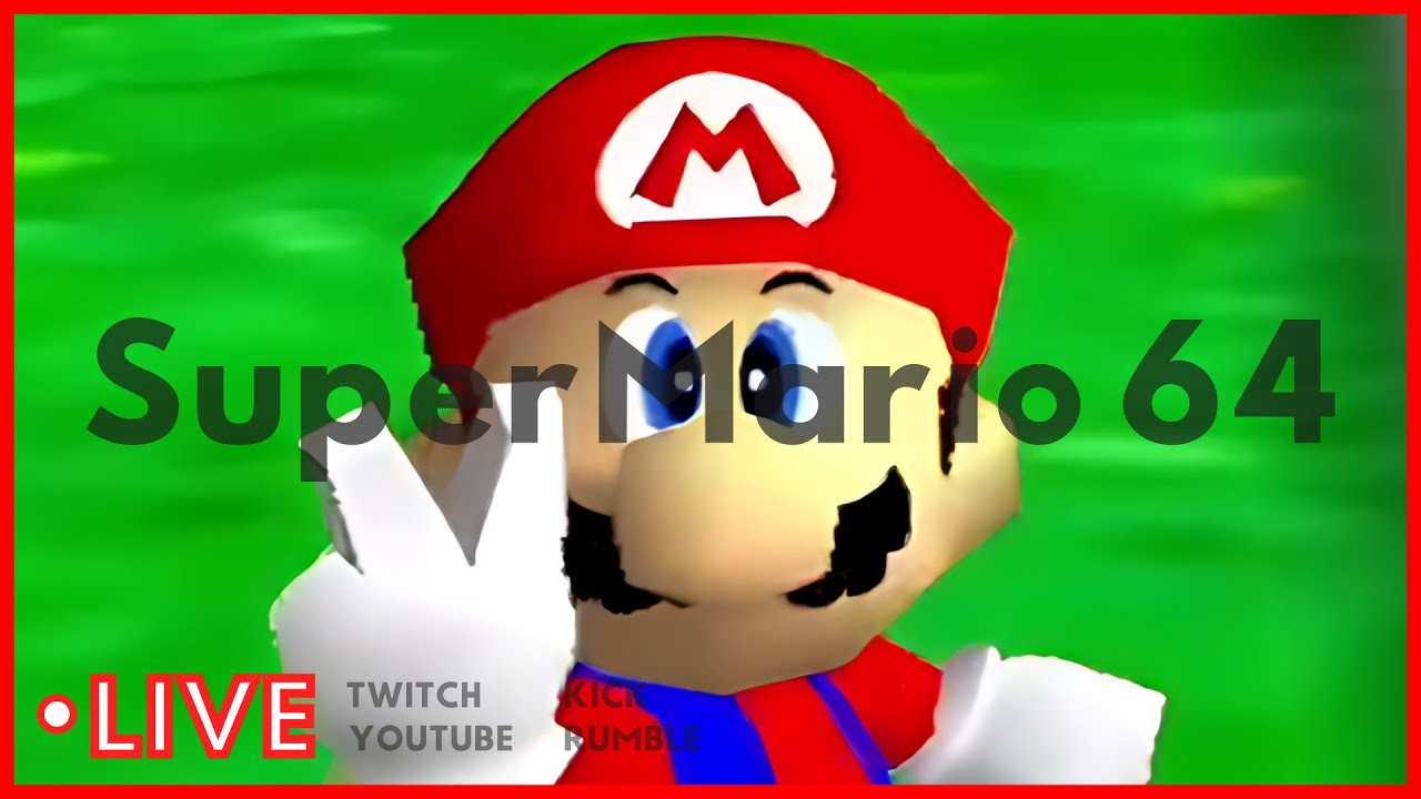 Super Mario 64 for a fresh player! part 4 [Vertical]