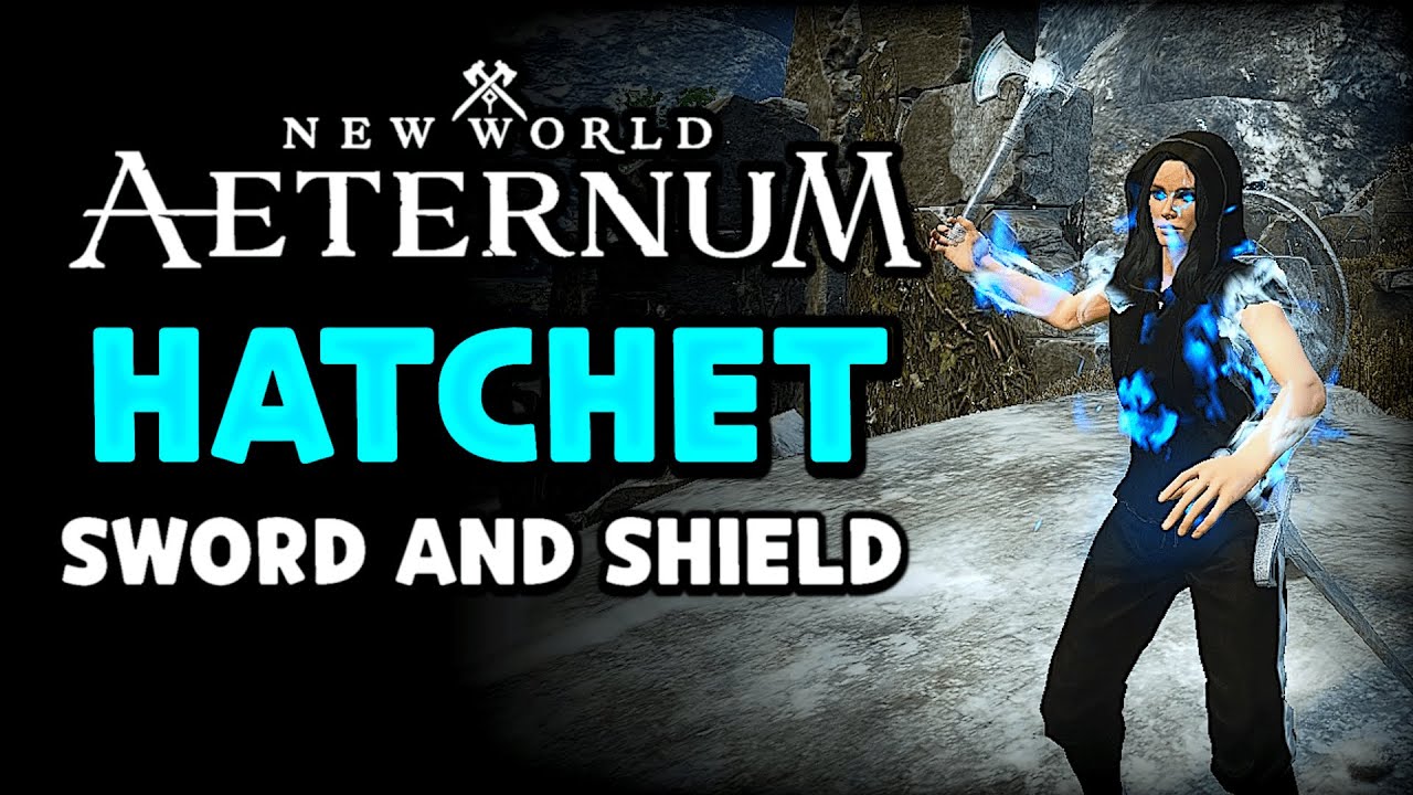 New World Aeternum - Hatchet, Sword and Shield //Light Melee Build 🔥PvP🔥
