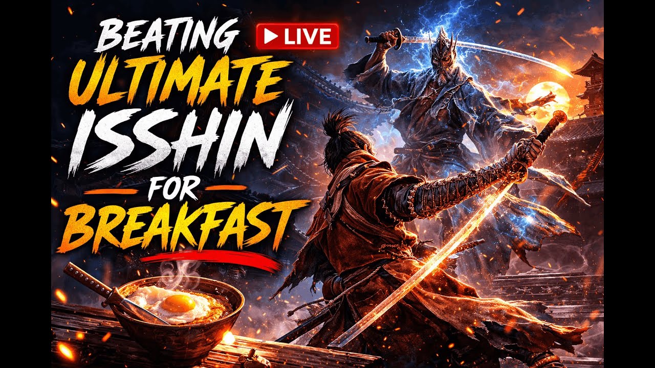 “Coffee ☕ + Sekiro + Ultimate Isshin = Chaos (LIVE)”