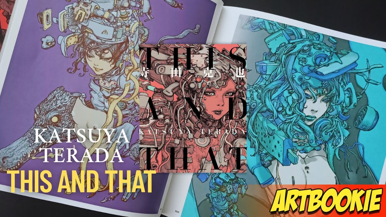 My First Ever Katsuya Terada Artbook! Celebrating 40 Years with THIS AND THAT (Flipthrough Review)