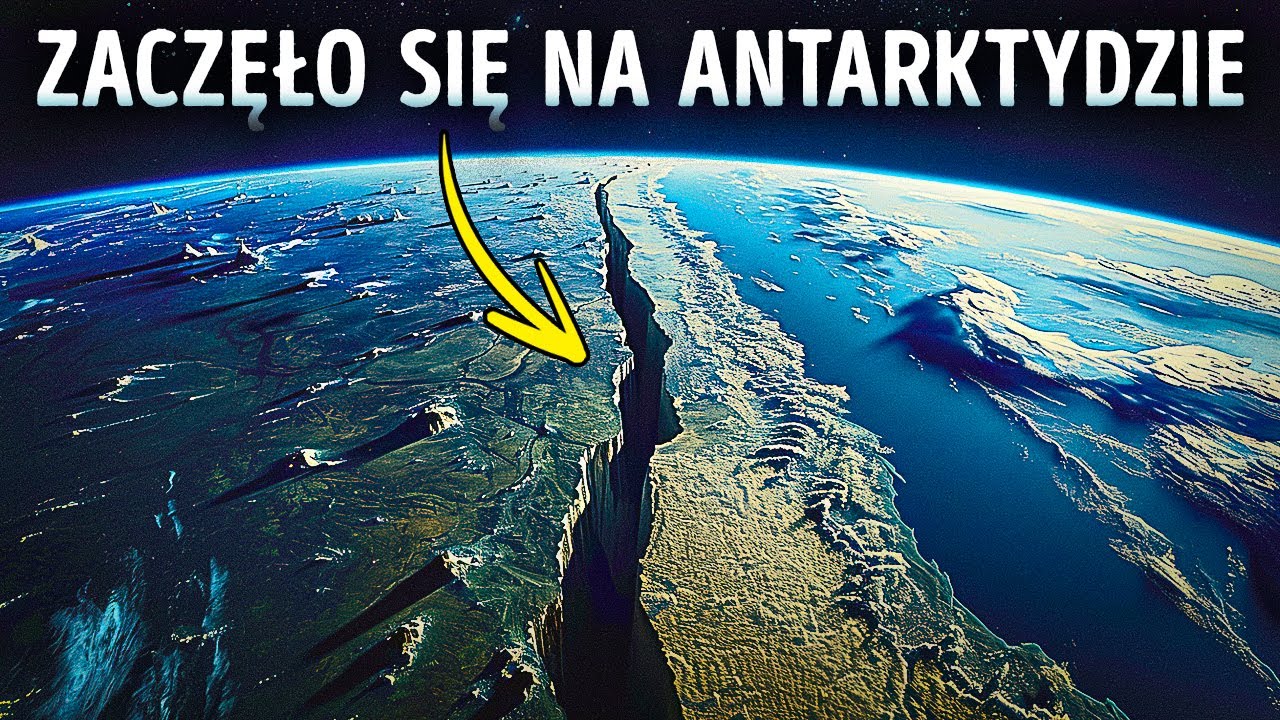 Ta ogromna szczelina uchwycona na Antarktydzie zmieni wszystko