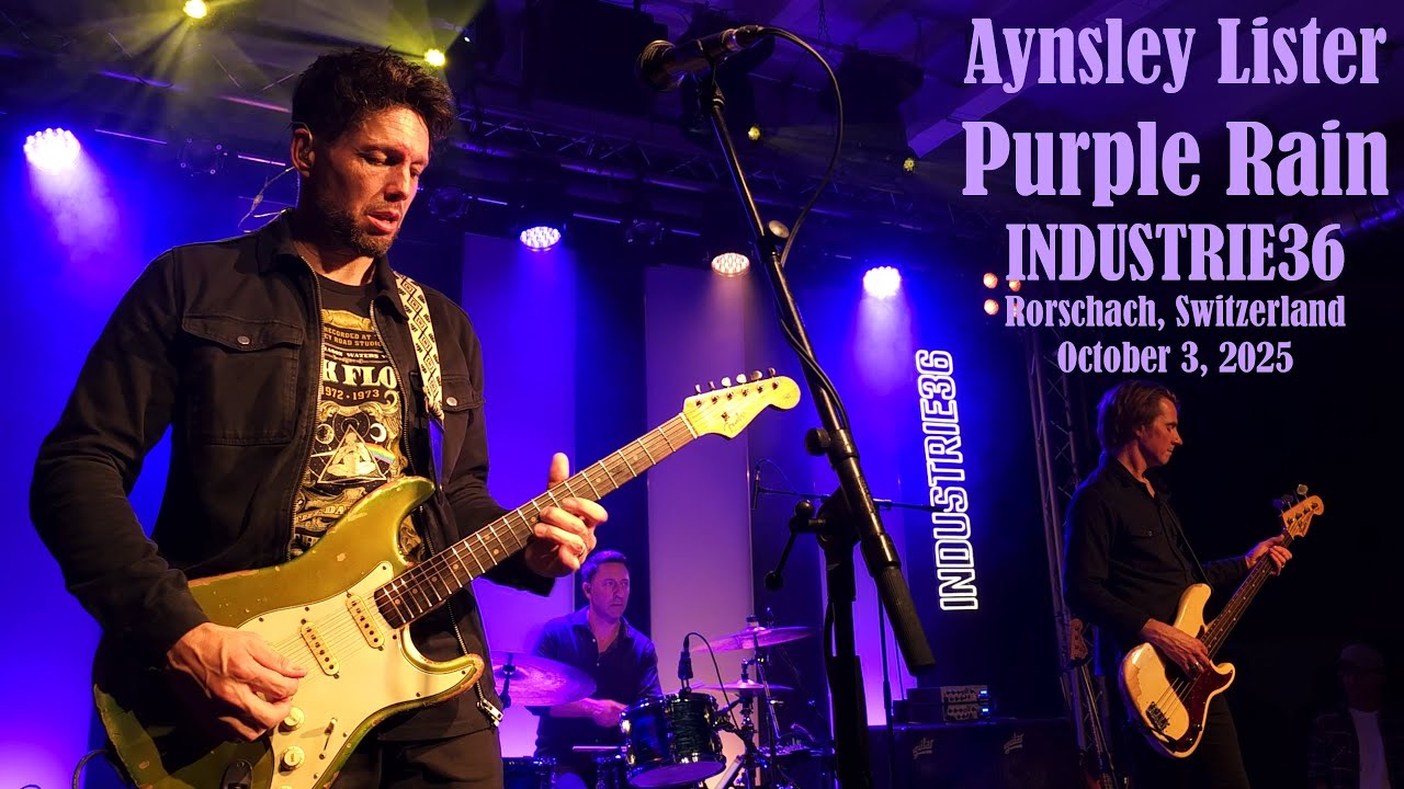 Aynsley Lister - Purple Rain (Prince) - INDUSTRIE36, Rorschach, Switzerland, October 3, 2025