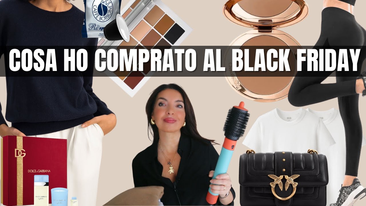 Cosa ho COMPRATO con le OFFERTE del BLACK FRIDAY 2024