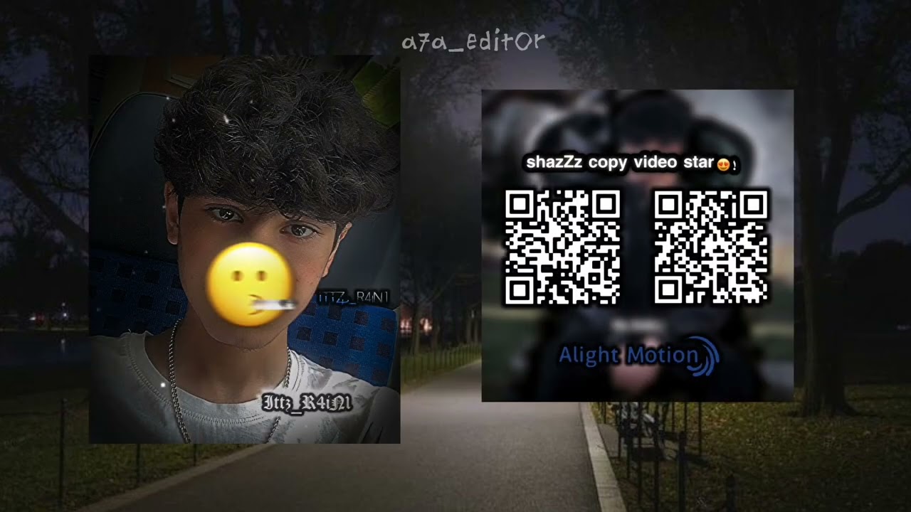 جوانترین کۆدی ئەلایت مۆشن💥🖤.  code Alight motion اکواد الایت موشن...! #a7a_edit0r