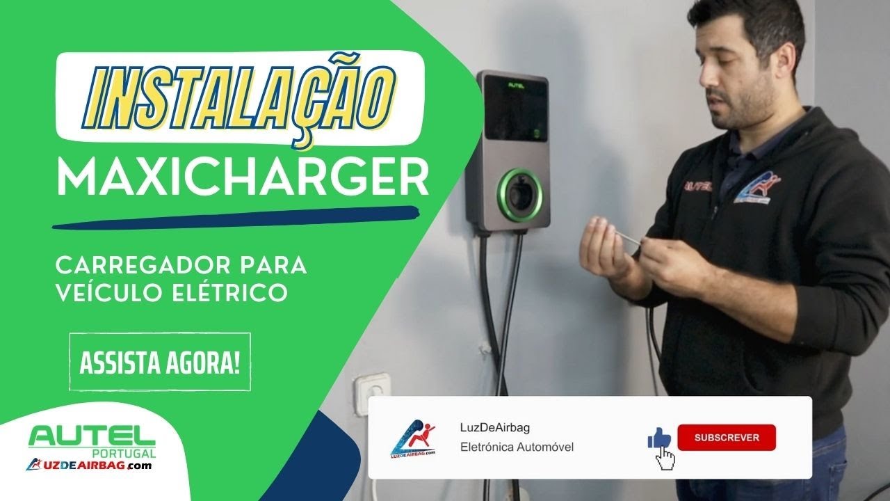 Instalação carregador para veículos elétricos da Autel - Parte 2⚡