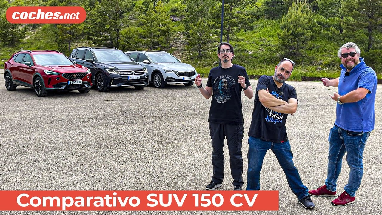 Formentor - Tiguan - Octavia Scout 2021 | Comparativa / Test / Review en español | coches.net