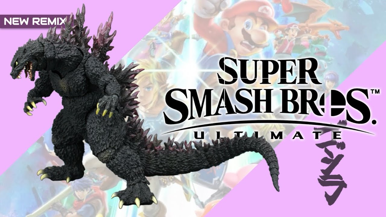 Godzilla 2000 - Godzilla’s Theme [FANMADE REMIX] | Super Smash Bros. Ultimate (Happy Godzilla day!)