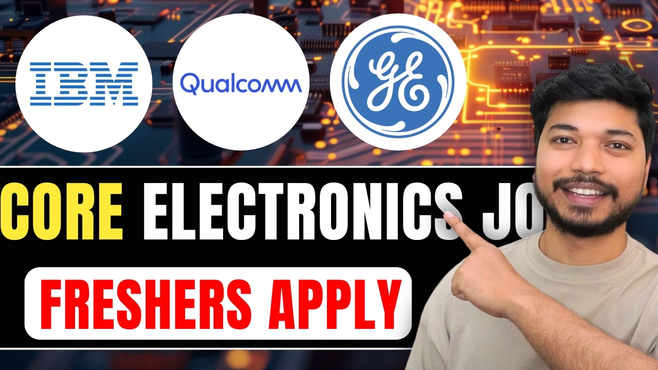 Вакансии в сфере электроники в 2026 году 🚨 IBM, Qualcomm, GE, Cyient и Ericsson набирают сотрудни...