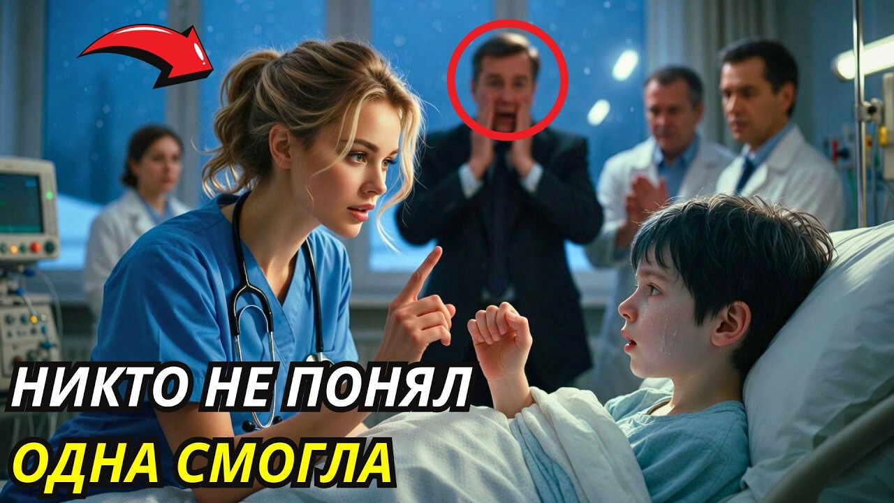 Никто не понимал сына миллионера, пока медсестра не заметила его жесты