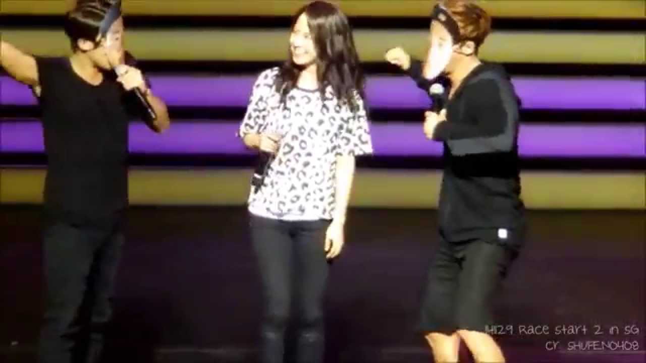 [HD] 141129 Jihyo singing 'Turned off the TV' with 2 Gary (HAHA & JK) cut