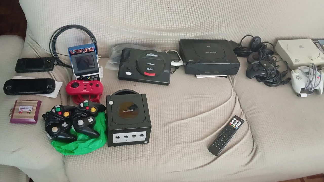 MI COLECCION COMPLETA DE CONSOLAS DE VIDEOJUEGOS - 2ª PARTE - NEO GEO SATURN DREAMCAST GAMECUBE