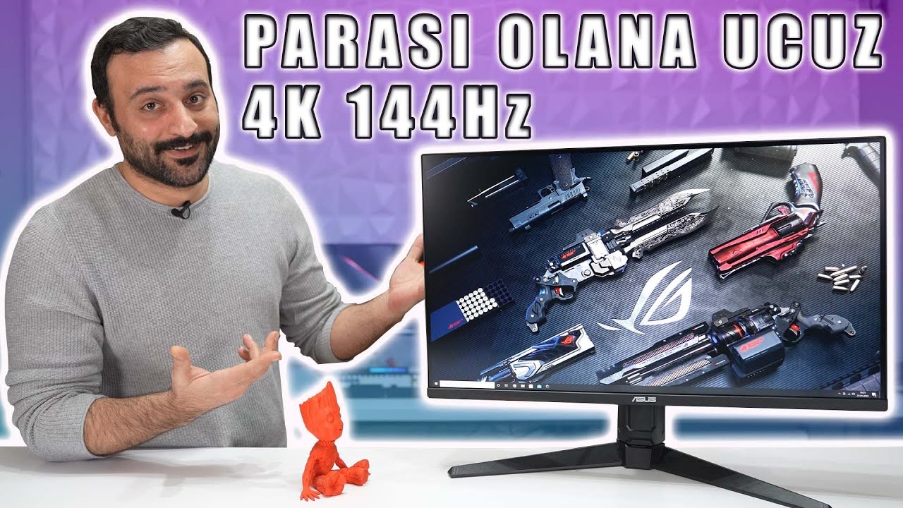 Parası Olana Ucuz! Asus TUF 4K 144Hz Oyuncu Monitörü #VG28UQL1A